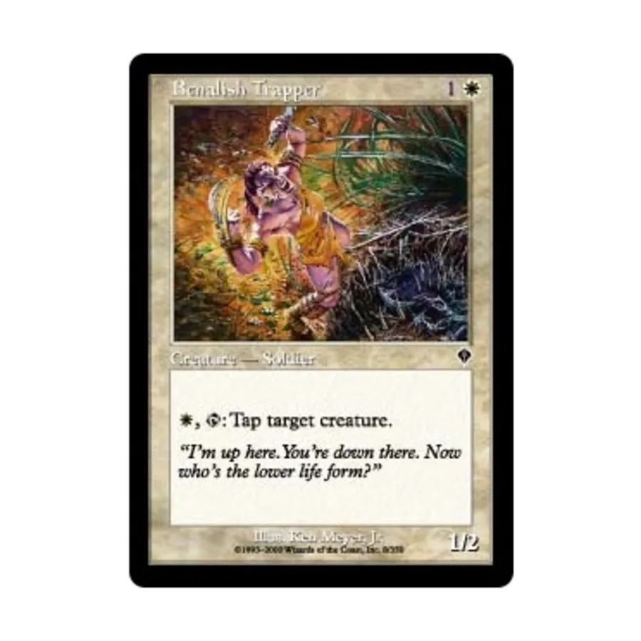 CCG Беналиш Траппер (К), MTG - Invasion
CCG Беналиш Траппер (К), MTG - Invasion