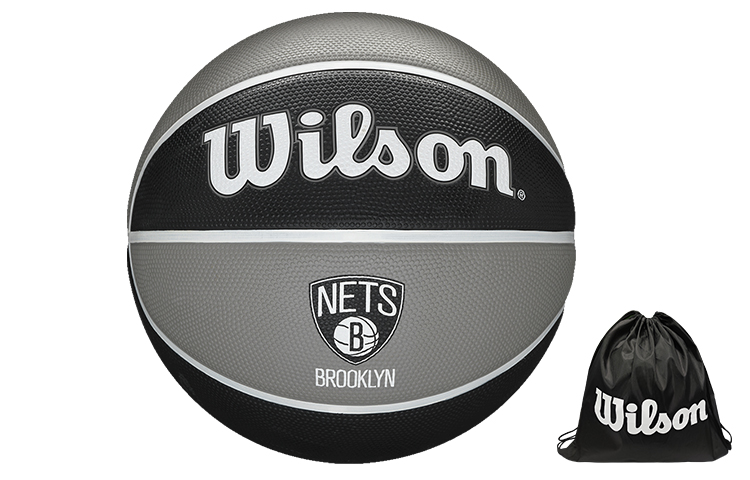 Wilson Баскетбольный мяч NBA Series резиновый черно-серый размер 7 для тренировок
Wilson Баскетбольный мяч NBA Series резиновый черно-серый размер 7 для тренировок