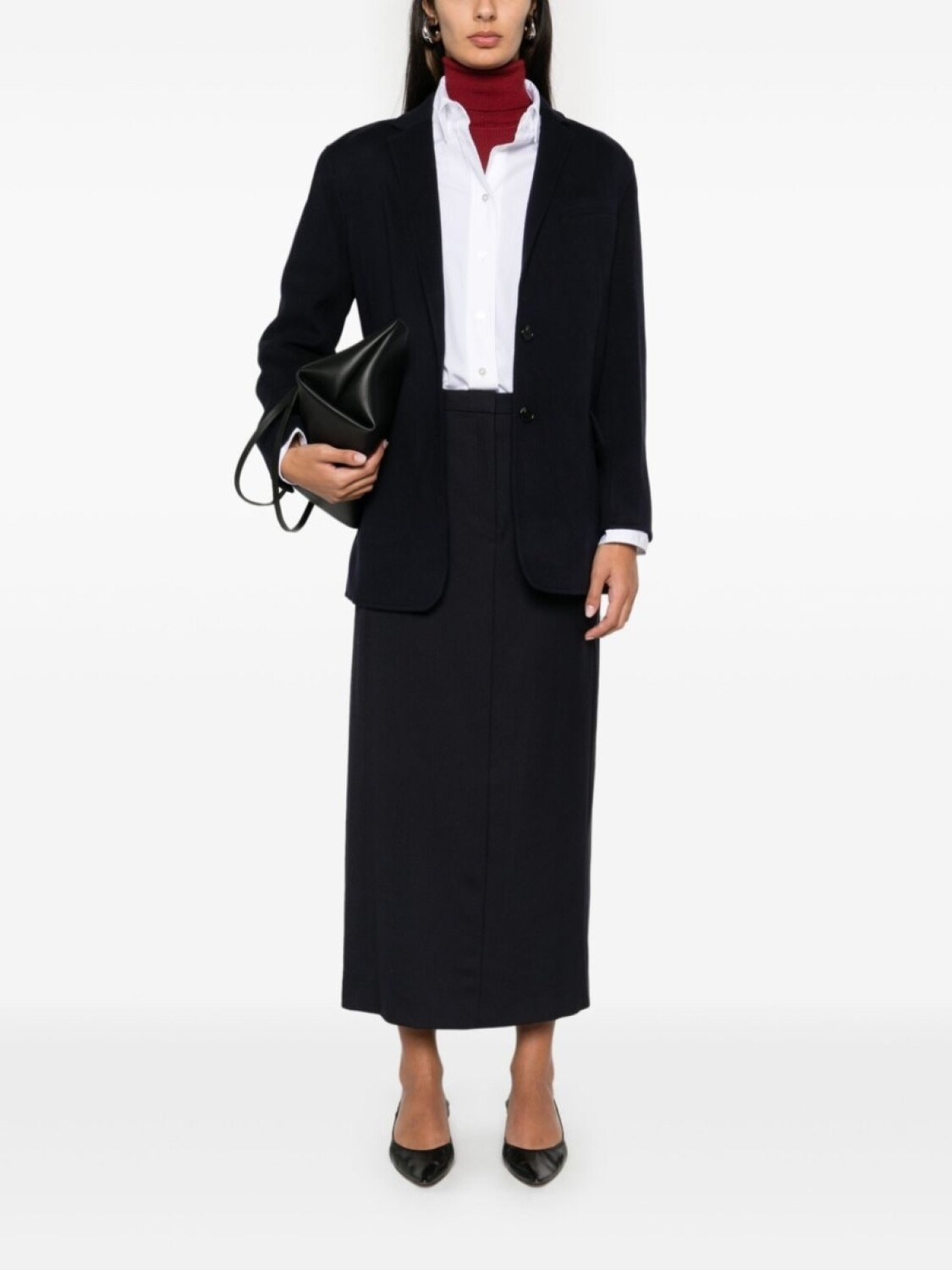 Юбка миди из твила Theory, синий
Юбка миди из твила Theory, синий