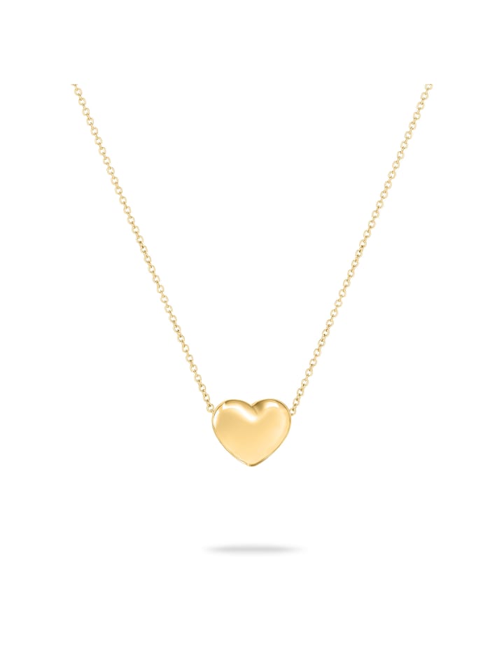 Echtzeit Колье «Объемное сердце» из золота
Echtzeit Колье «Объемное сердце» из золота