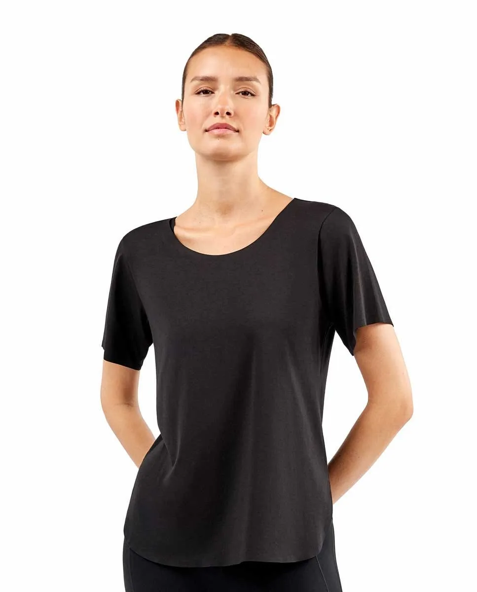 Женская спортивная футболка с коротким рукавом Gisela, черный
Женская спортивная футболка с коротким рукавом Gisela, черный