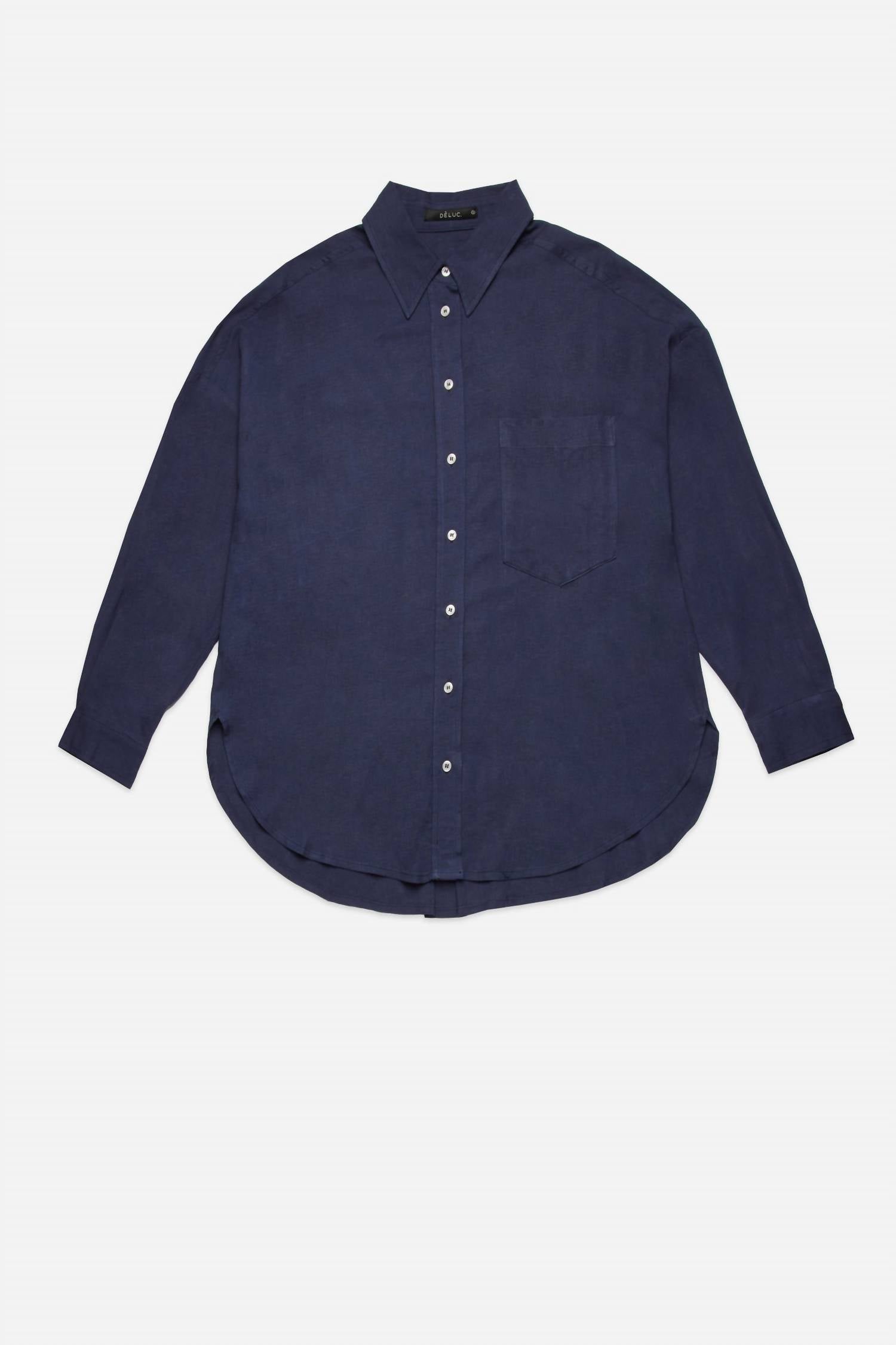 Рубашка Roxa в темно-синем цвете DELUC
Рубашка Roxa в темно-синем цвете DELUC