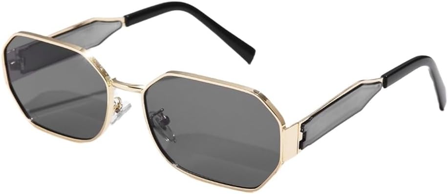 Модные квадратные винтажные солнцезащитные очки для женщин и мужчин в стиле ретро с металлическим корпусом, прямоугольные солнцезащитные очки, популярные черные очки для женщин и мужчин GHVWYX, Black
Модные квадратные винтажные солнцезащитные очки для женщин и мужчин в стиле ретро с металлическим корпусом, прямоугольные солнцезащитные очки, популярные черные очки для женщин и мужчин GHVWYX, Black