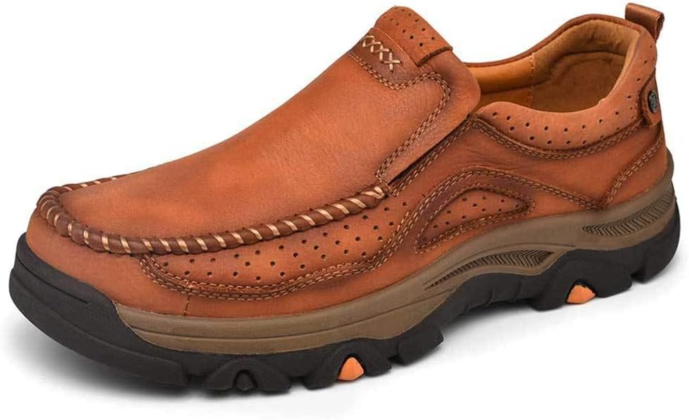 Мужские кожаные слипоны UPIShi, повседневные лоферы, дышащие, легкие, для прогулок на улице, коричневый
Мужские кожаные слипоны UPIShi, повседневные лоферы, дышащие, легкие, для прогулок на улице, коричневый