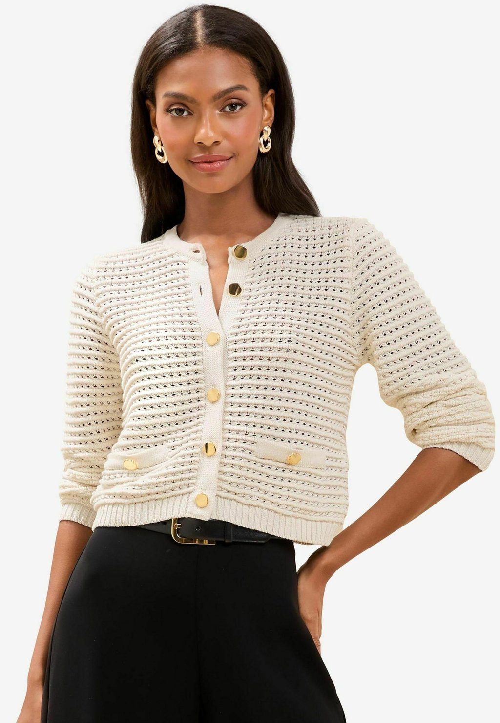 Кардиган BUTTONED CREW NECK Lipsy, белый
Кардиган BUTTONED CREW NECK Lipsy, белый