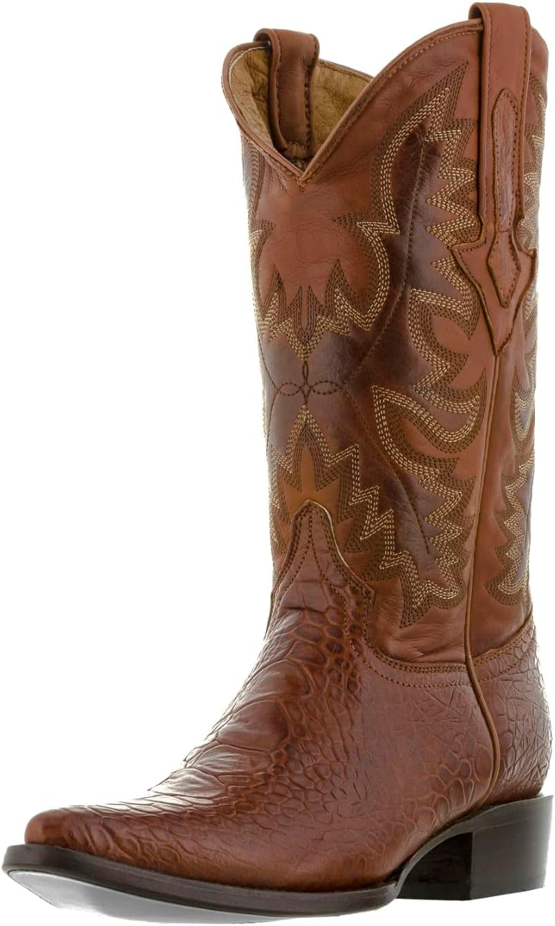 Мужские кожаные ковбойские ботинки коньячного цвета с животным принтом и круглым носком Cowboy Professional, Cognac
Мужские кожаные ковбойские ботинки коньячного цвета с животным принтом и круглым носком Cowboy Professional, Cognac