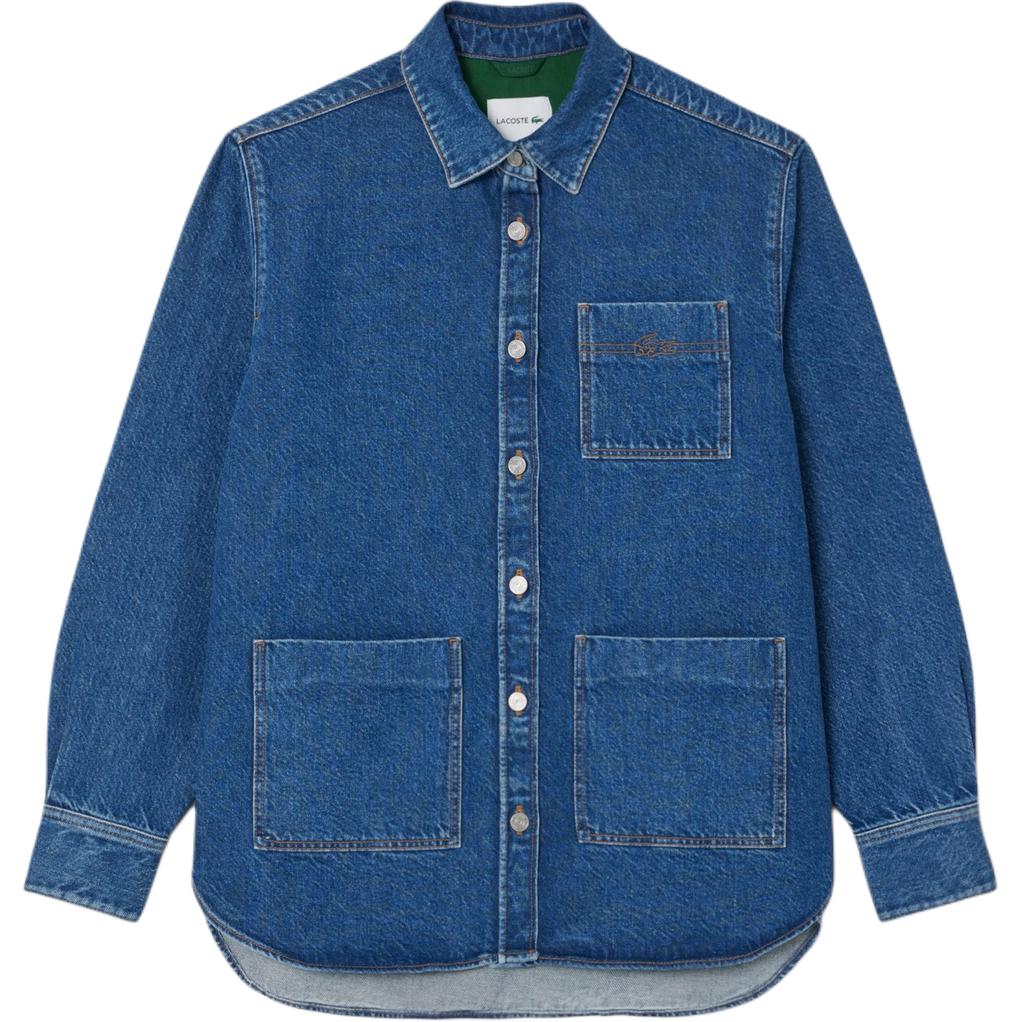LACOSTE Джинсовая куртка женская индиго, Indigo
LACOSTE Джинсовая куртка женская индиго, Indigo