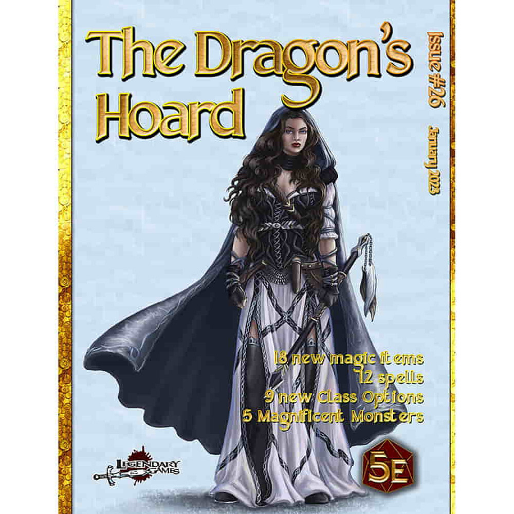 Ролевая игра Legendary Games The Dragon's Hoard #26 (D&D 5E Compatible) 
Ролевая игра Legendary Games The Dragon's Hoard #26 (D&D 5E Compatible)