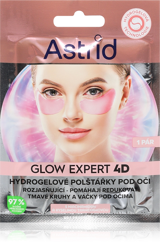 Маска для глаз Glow Expert от морщин, фолликулов и темных кругов Astrid, 2 шт
Маска для глаз Glow Expert от морщин, фолликулов и темных кругов Astrid, 2 шт
