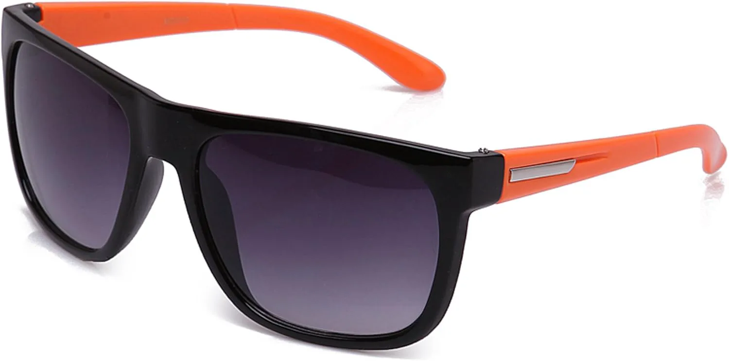 Newbee Fashion - Квадратные солнцезащитные очки "Infantry" с двухцветным дизайном дужек и защитой от УФ-излучения UV 400 Newbee Fashion Sunglasses, Black/Orange
Newbee Fashion - Квадратные солнцезащитные очки "Infantry" с двухцветным дизайном дужек и защитой от УФ-излучения UV 400 Newbee Fashion Sunglasses, Black/Orange