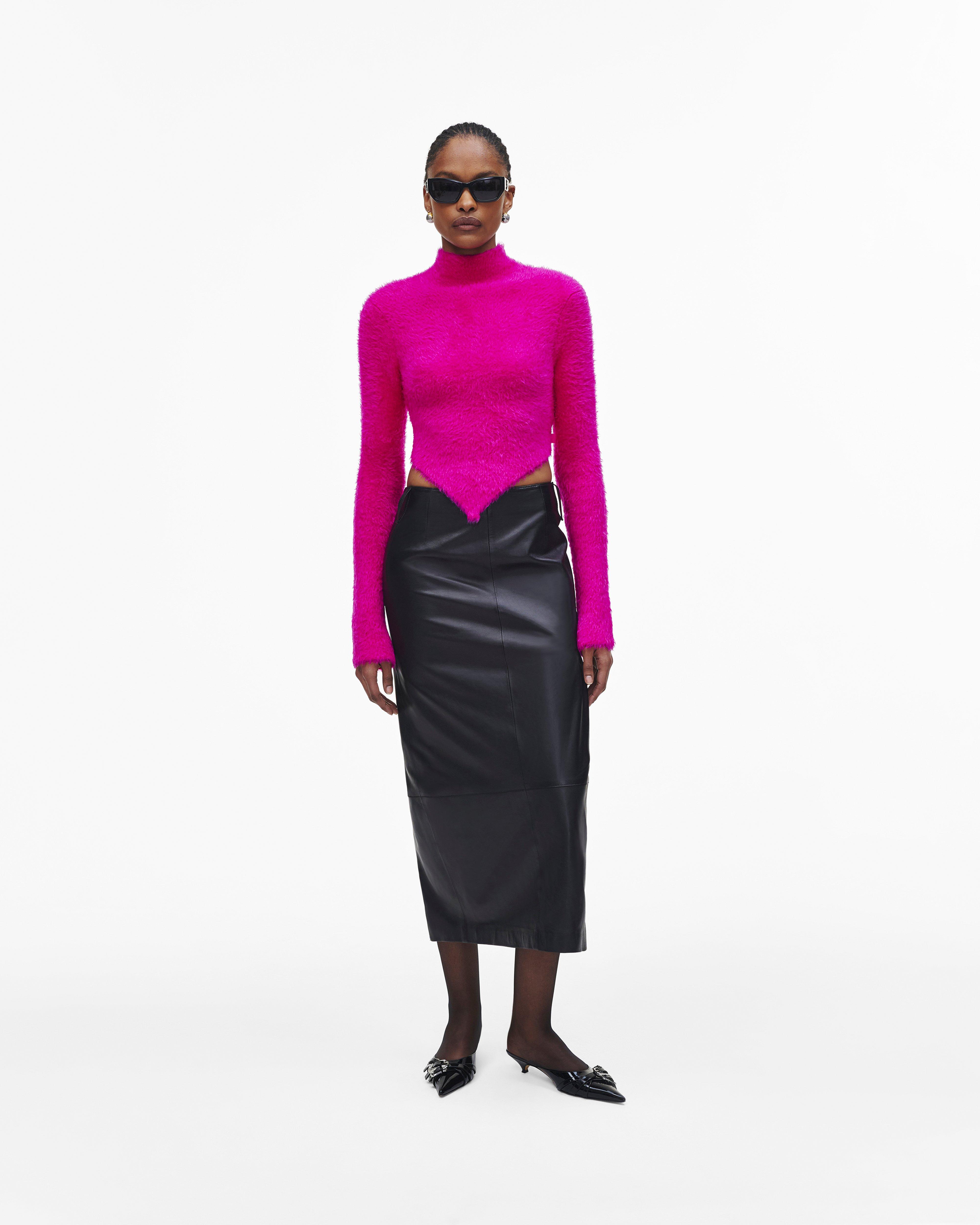 Шерстяной гранжевый свитер Marc Jacobs, розовый
Шерстяной гранжевый свитер Marc Jacobs, розовый