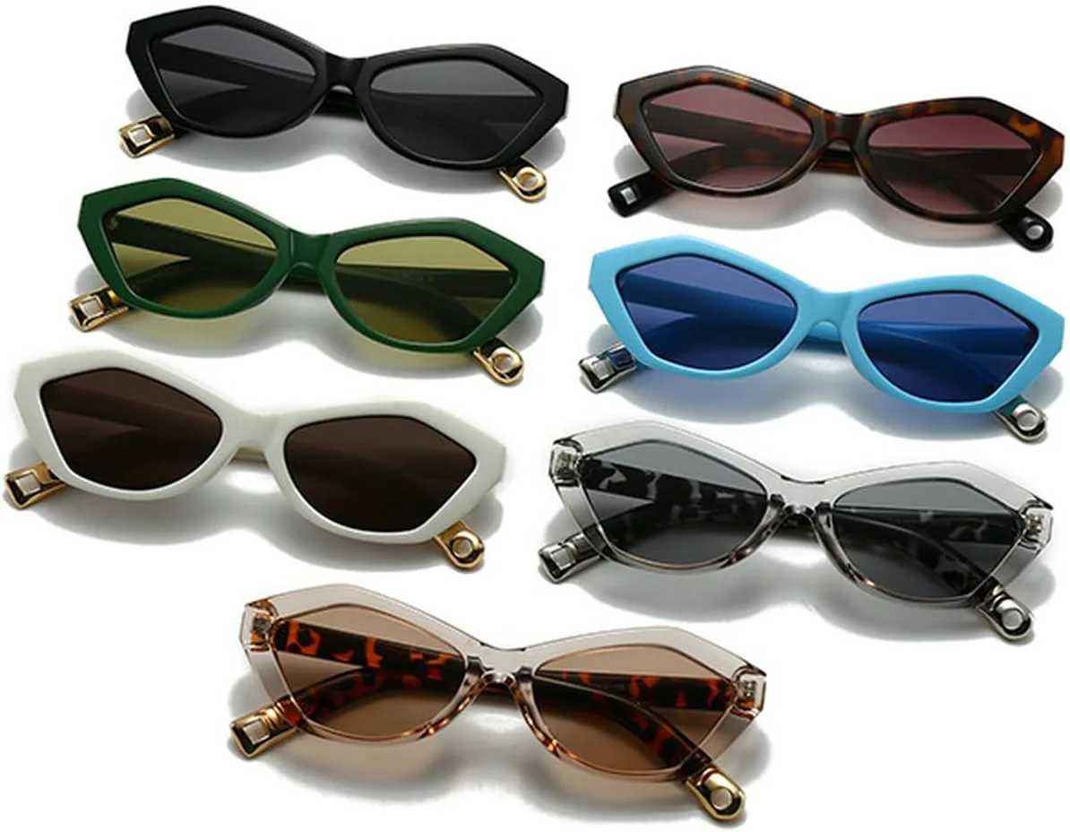 Laureles Модные маленькие солнцезащитные очки «кошачий глаз» для женщин и мужчин, для отдыха на природе, вечеринок и пляжа. Солнцезащитные очки для женщин, C2
Laureles Модные маленькие солнцезащитные очки «кошачий глаз» для женщин и мужчин, для отдыха на природе, вечеринок и пляжа. Солнцезащитные очки для женщин, C2