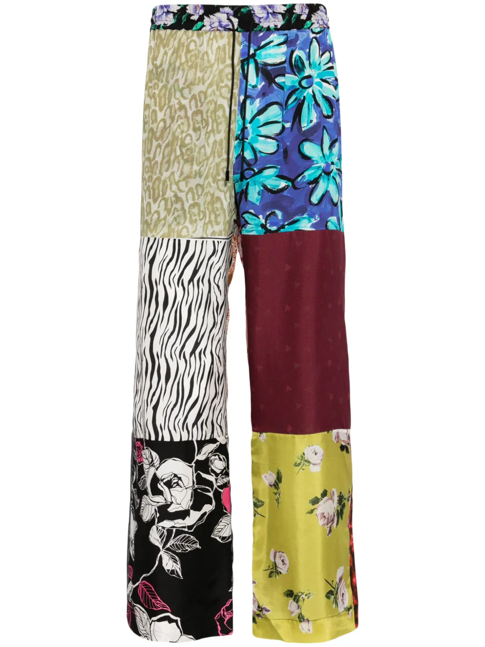 Шелковые брюки Regenerated Marine Serre, синий
Шелковые брюки Regenerated Marine Serre, синий