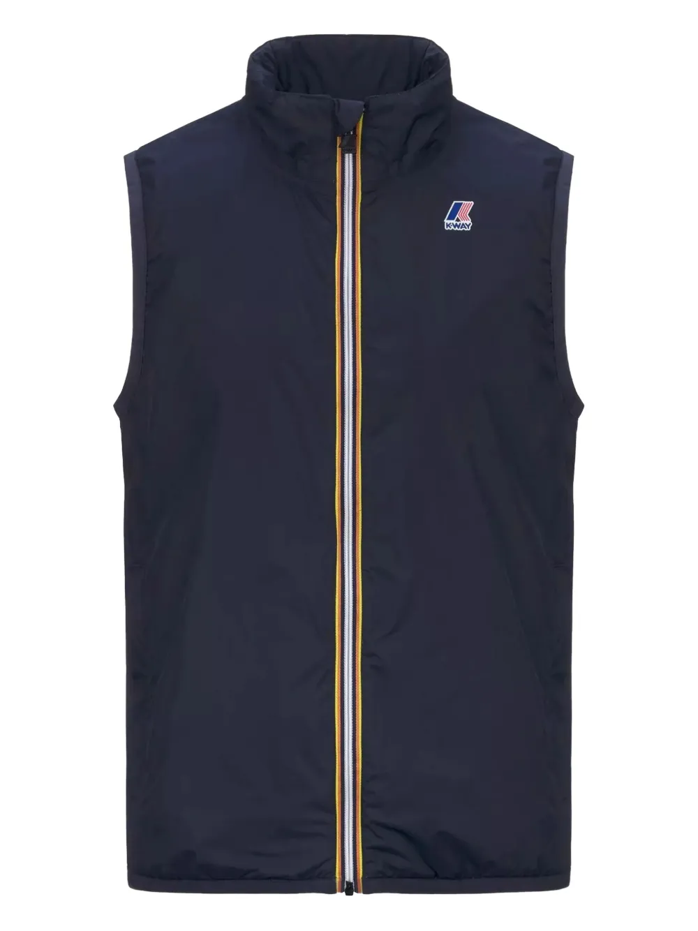 Жилет с вышитым логотипом K-Way, синий
Жилет с вышитым логотипом K-Way, синий