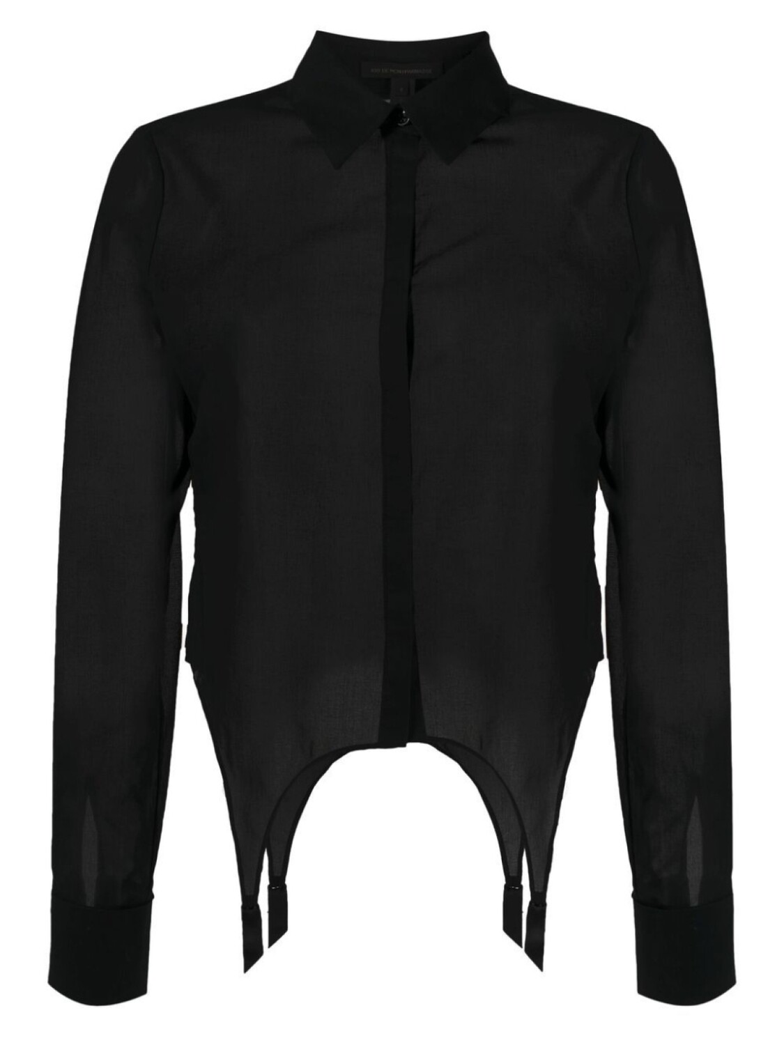 Kiki de Montparnasse сетчатая рубашка с подтяжками, черный
Kiki de Montparnasse сетчатая рубашка с подтяжками, черный