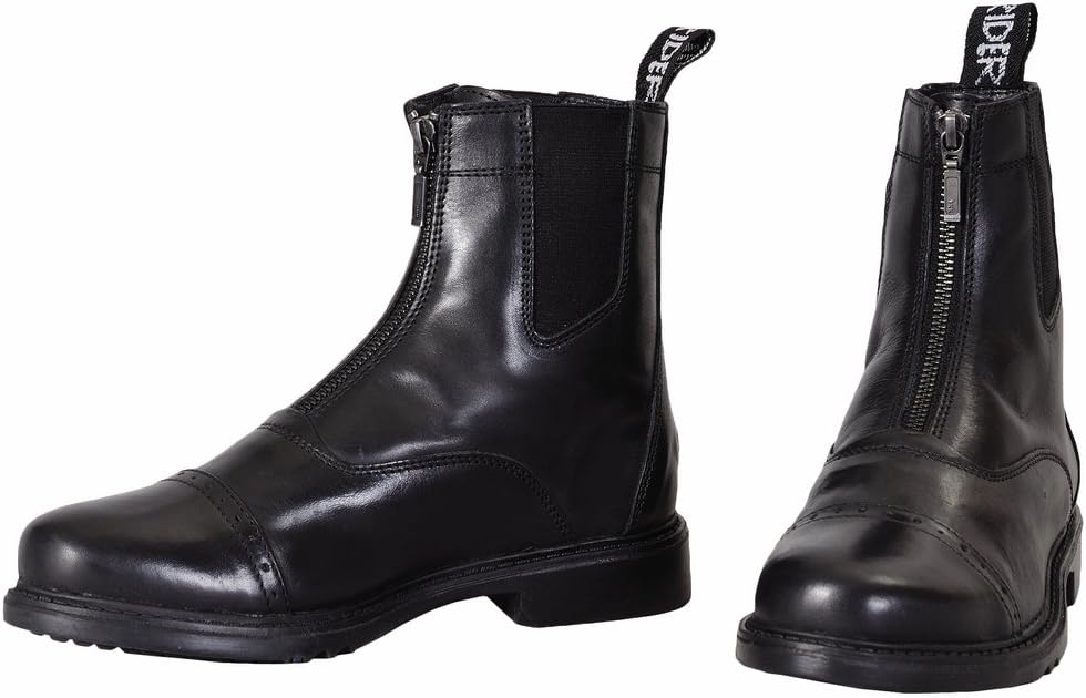 Мужские сапоги TuffRider Barouque с передней молнией и металлической застежкой, черный
Мужские сапоги TuffRider Barouque с передней молнией и металлической застежкой, черный