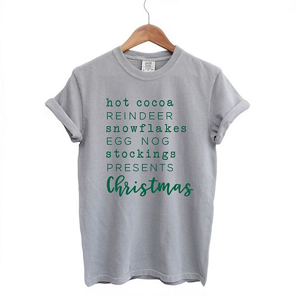 Футболка с принтом Christmas Words Simply Sage Market, Grey
Футболка с принтом Christmas Words Simply Sage Market, Grey