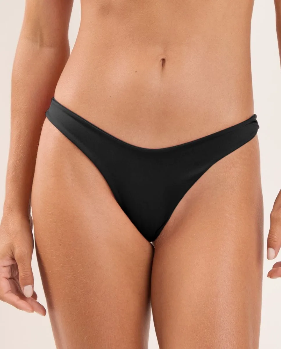 Простые бразильские плавки бикини Río de Sol, черный
Простые бразильские плавки бикини Río de Sol, черный