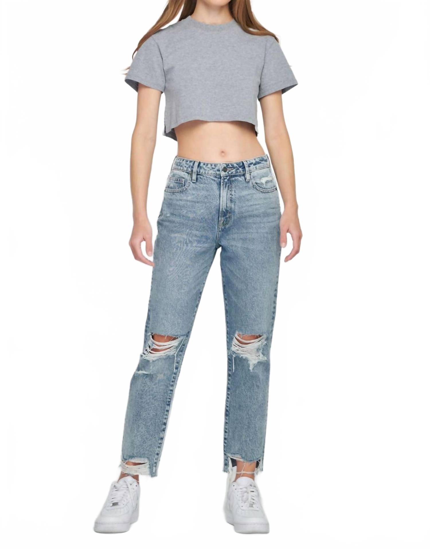 Укороченные джинсы прямого кроя Tracey с высокой талией, цвет Acid Wash Hidden, Acid Wash
Укороченные джинсы прямого кроя Tracey с высокой талией, цвет Acid Wash Hidden, Acid Wash