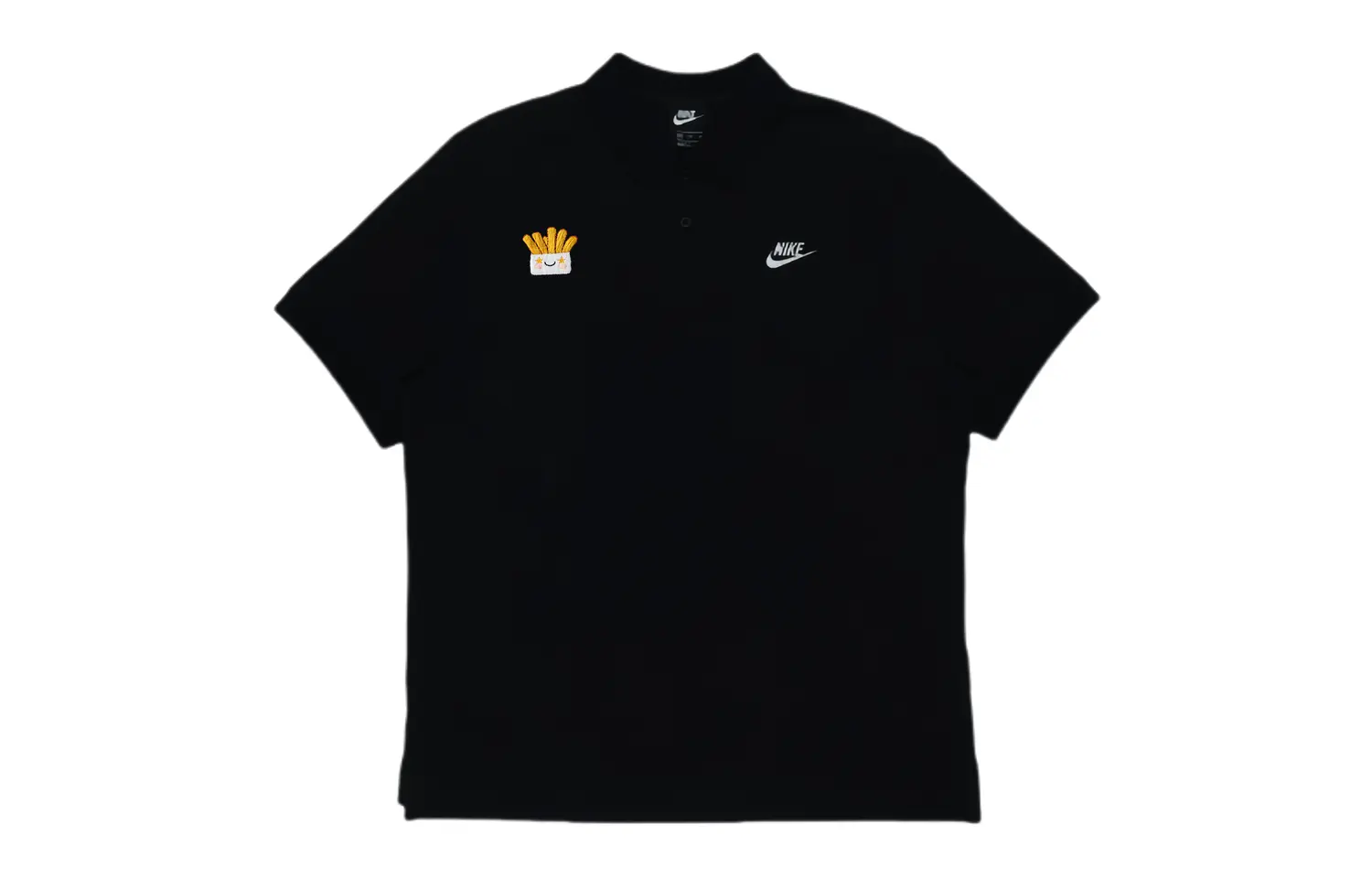 Рубашка поло унисекс черная Nike, черный
Рубашка поло унисекс черная Nike, черный