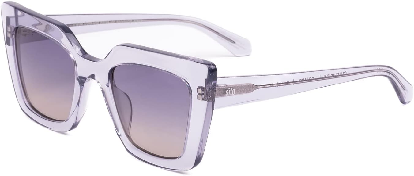 Солнцезащитные очки SITO SHADES Cult Vision Oversized Cat Eye, поляризованные, женские, дизайнерские, в стиле ретро, для фестивалей, защита от ультрафиолета UV 100, Cosmic
Солнцезащитные очки SITO SHADES Cult Vision Oversized Cat Eye, поляризованные, женские, дизайнерские, в стиле ретро, для фестивалей, защита от ультрафиолета UV 100, Cosmic