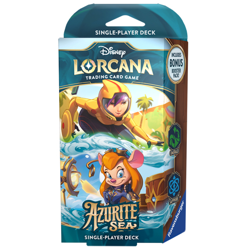 Карточная игра Disney Lorcana: Azurite Sea – Starter Deck – Emerald & Sapphire
Карточная игра Disney Lorcana: Azurite Sea – Starter Deck – Emerald & Sapphire