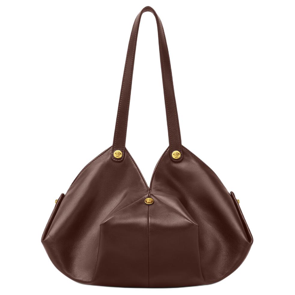 VERSACE Женская коричневая наплечная сумка Protea из овчины
VERSACE Женская коричневая наплечная сумка Protea из овчины