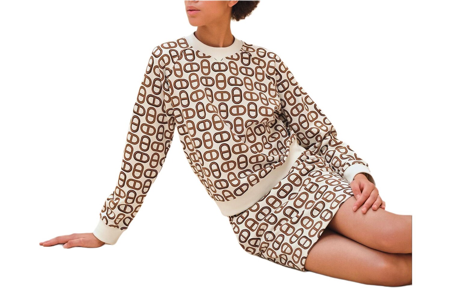 Свитшот женский Hermes, бордово-коричневый
Свитшот женский Hermes, бордово-коричневый