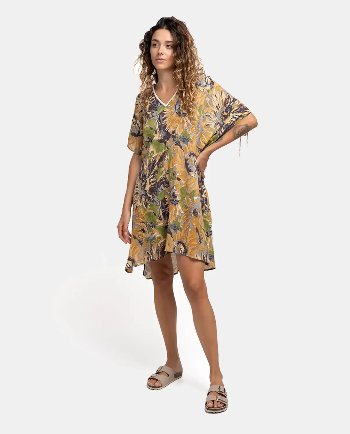 Кафтан Oceans Diary из вискозы с цветочным принтом Abbacino, желтый
Кафтан Oceans Diary из вискозы с цветочным принтом Abbacino, желтый