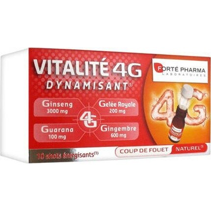 Forte Pharma Vitalite 4g Dynamisant Supplement для энергии и тонизирования - 10 ампул по 10 мл Forté Pharma
Forte Pharma Vitalite 4g Dynamisant Supplement для энергии и тонизирования - 10 ампул по 10 мл Forté Pharma