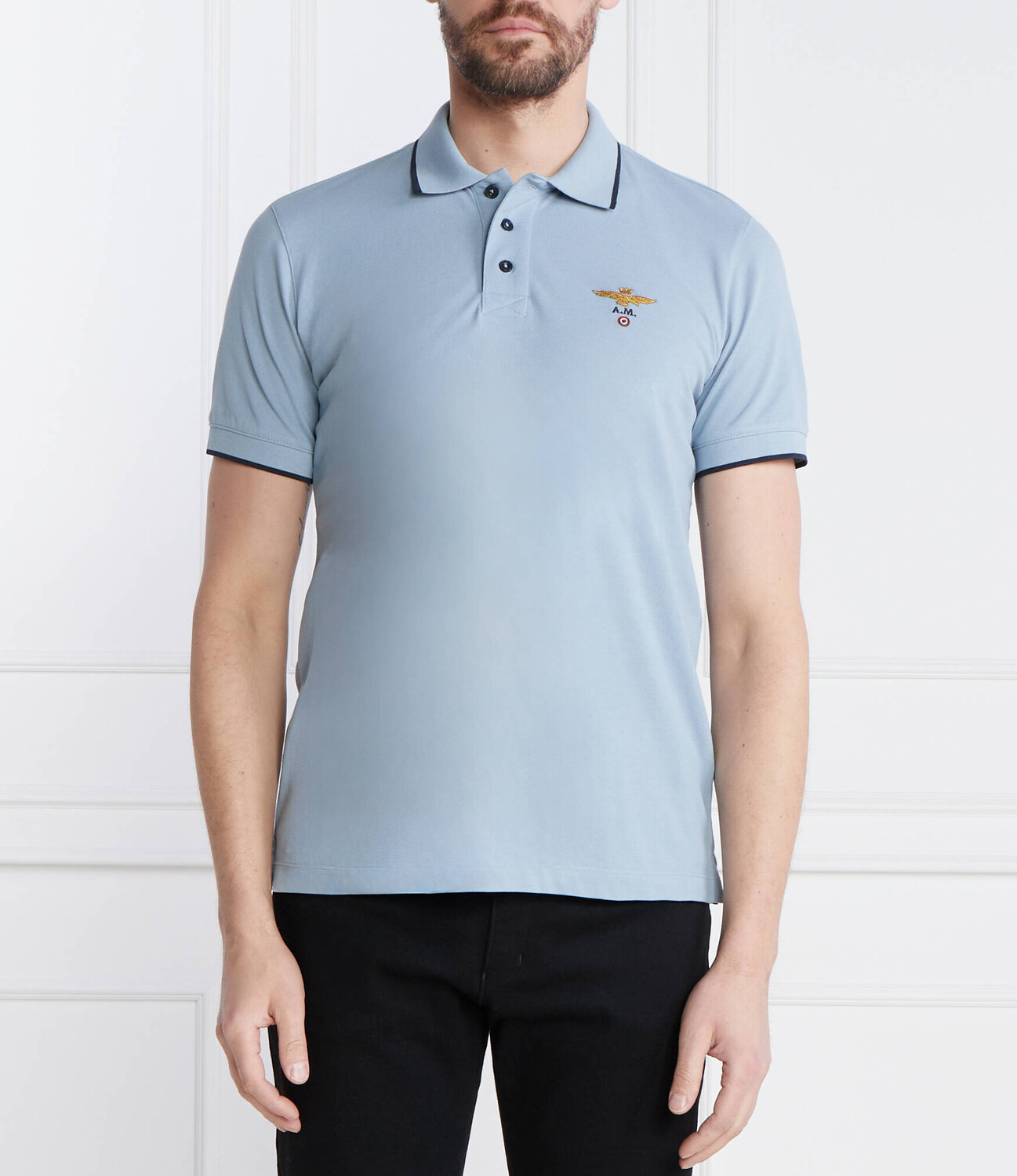 Поло Aeronautica Militare Regular Fit, синий
Поло Aeronautica Militare Regular Fit, синий