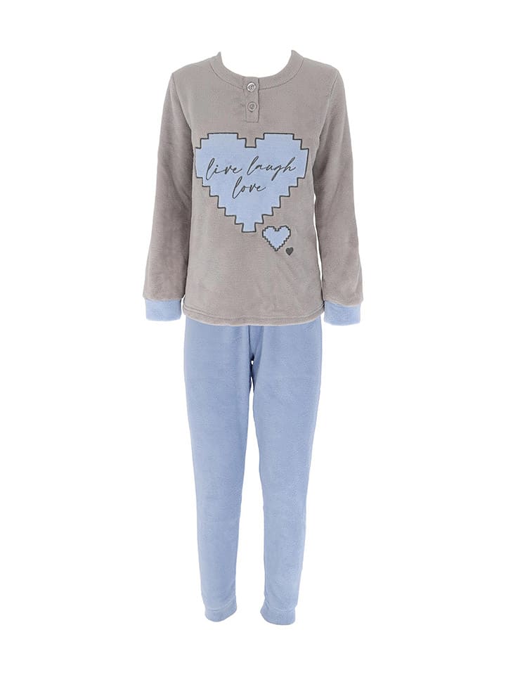 Пижама COTONELLA, цвет grau/hellblau
Пижама COTONELLA, цвет grau/hellblau