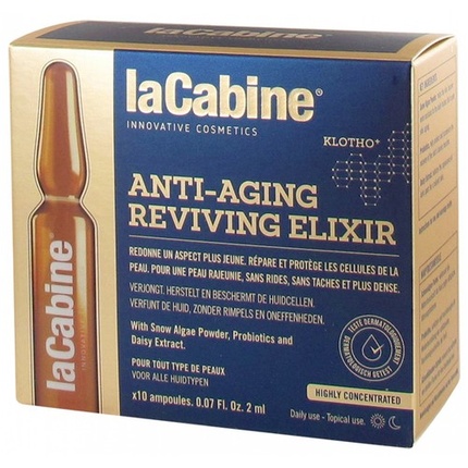 Lacabine Anti-Aging Reviving Elixir 10 ампул Markenlos 
Lacabine Anti-Aging Reviving Elixir 10 ампул Markenlos