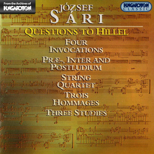CD диск Sari / Vekony / Gyongyossy / Horn / Serei: Questions to Hillel
CD диск Sari / Vekony / Gyongyossy / Horn / Serei: Questions to Hillel