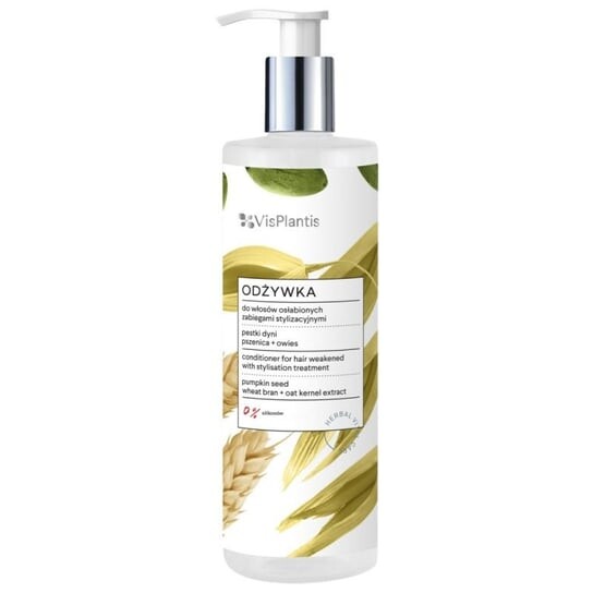 Кондиционер с семенами тыквы для ослабленных волос, 400 мл Vis Plantis, Vis Palntis