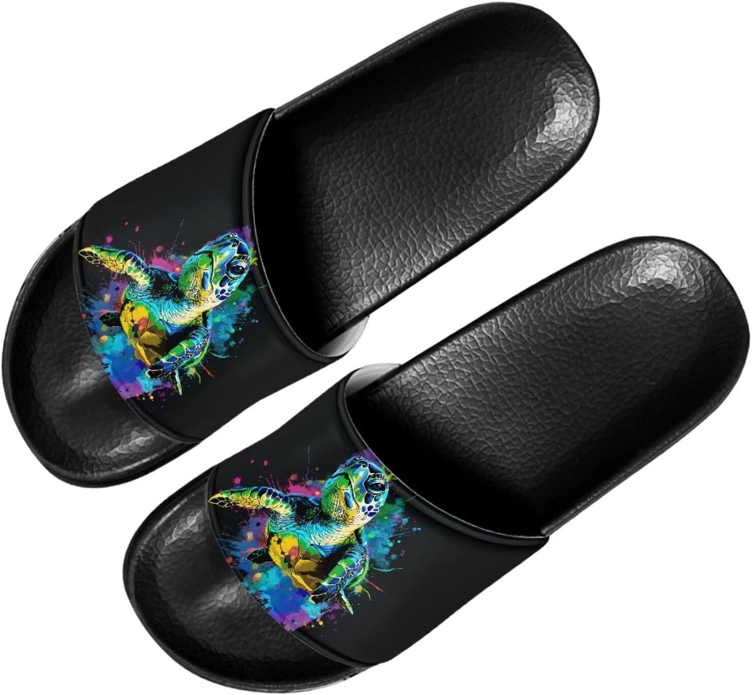 Женские сандалии Forchrinse Sunflower Bee, повседневные слайд-сандалии, легкие тапочки для душа, дома и на пляже, Tie Dye Sea Turtle
Женские сандалии Forchrinse Sunflower Bee, повседневные слайд-сандалии, легкие тапочки для душа, дома и на пляже, Tie Dye Sea Turtle