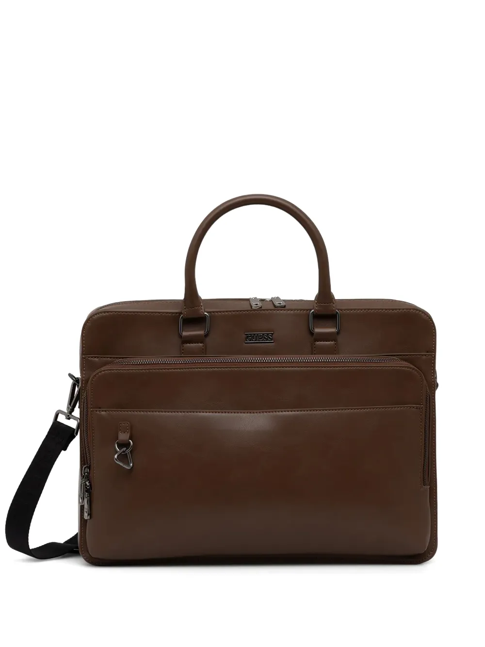 Портфель с двойной молнией GUESS USA, коричневый
Портфель с двойной молнией GUESS USA, коричневый