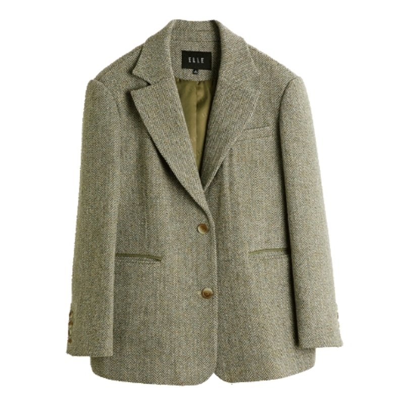 Женский деловой костюм желто-зеленый ELLE
Женский деловой костюм желто-зеленый ELLE