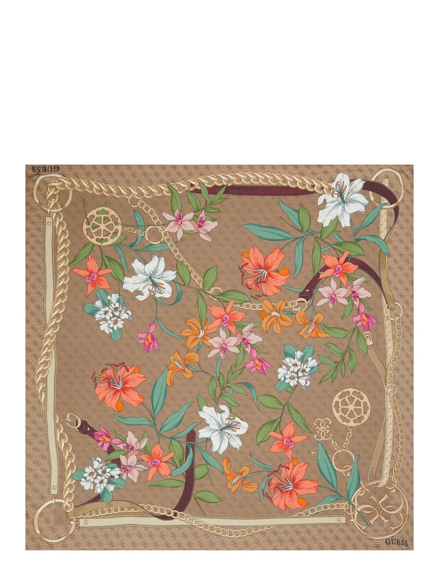 Платок GUESS, коричневый
Платок GUESS, коричневый