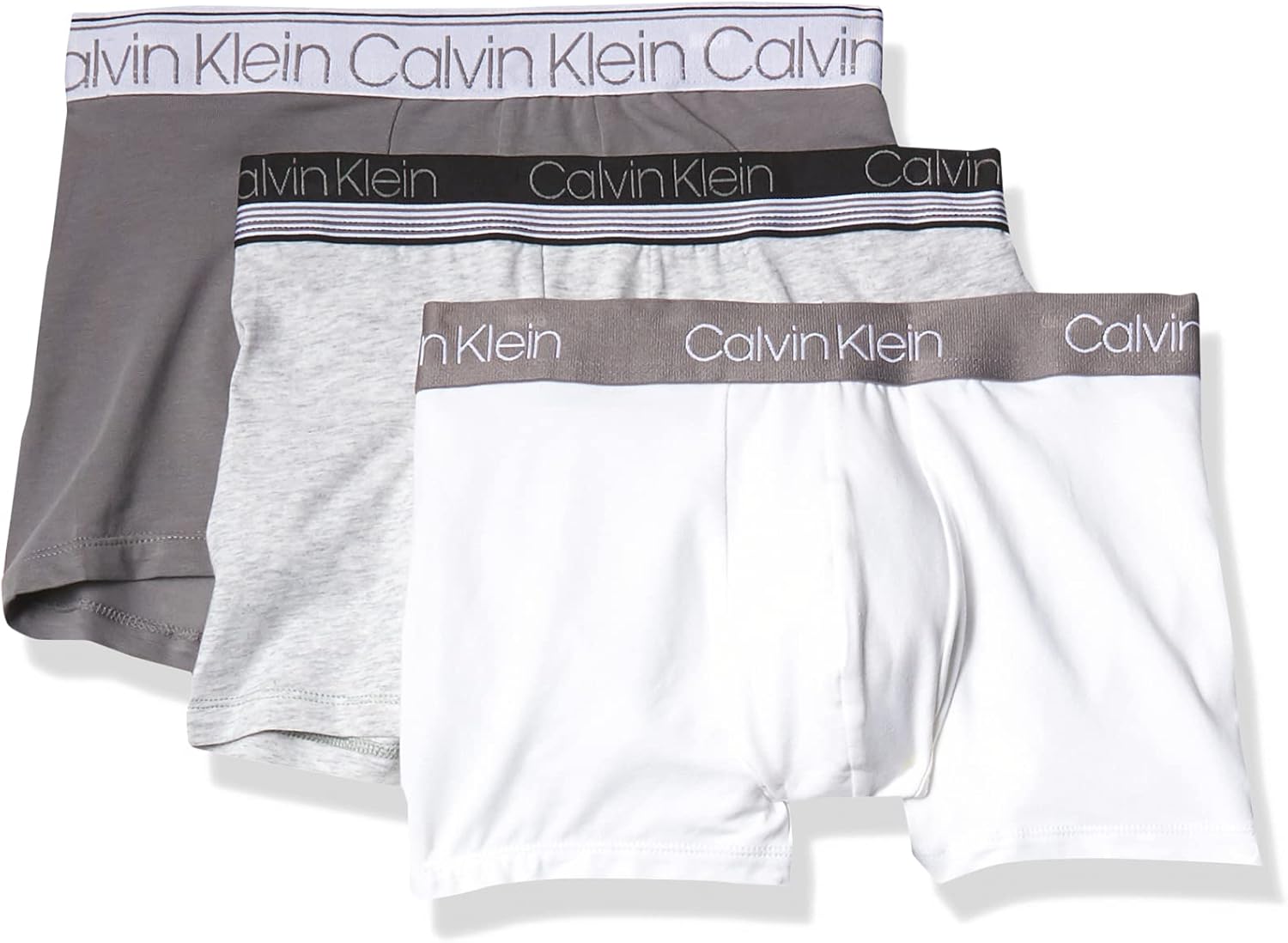 Calvin Klein Men's No Yoke, Slate Writer, White, Light Grey Heather
Calvin Klein Men's No Yoke, Slate Writer, White, Light Grey Heather