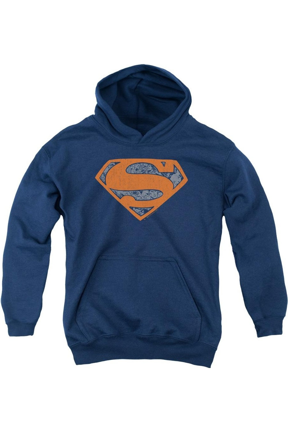 Супермен худи с винтажным щитом Gildan, темно-синий
Супермен худи с винтажным щитом Gildan, темно-синий