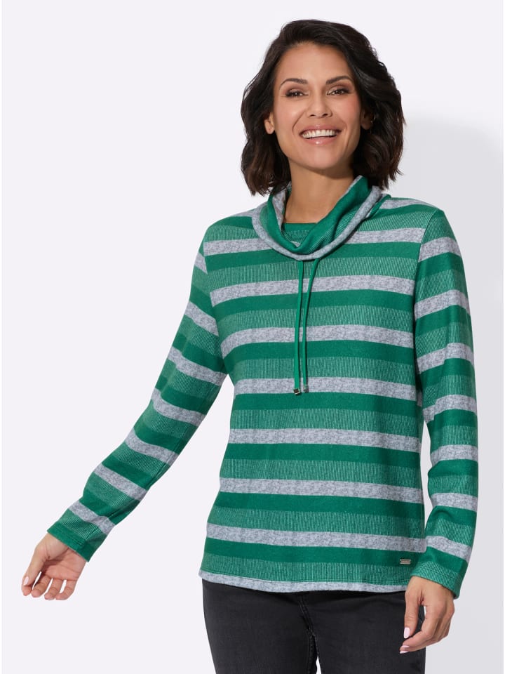 Рубашка в зеленую и светло-серую полоску WITT WEIDEN
Рубашка в зеленую и светло-серую полоску WITT WEIDEN