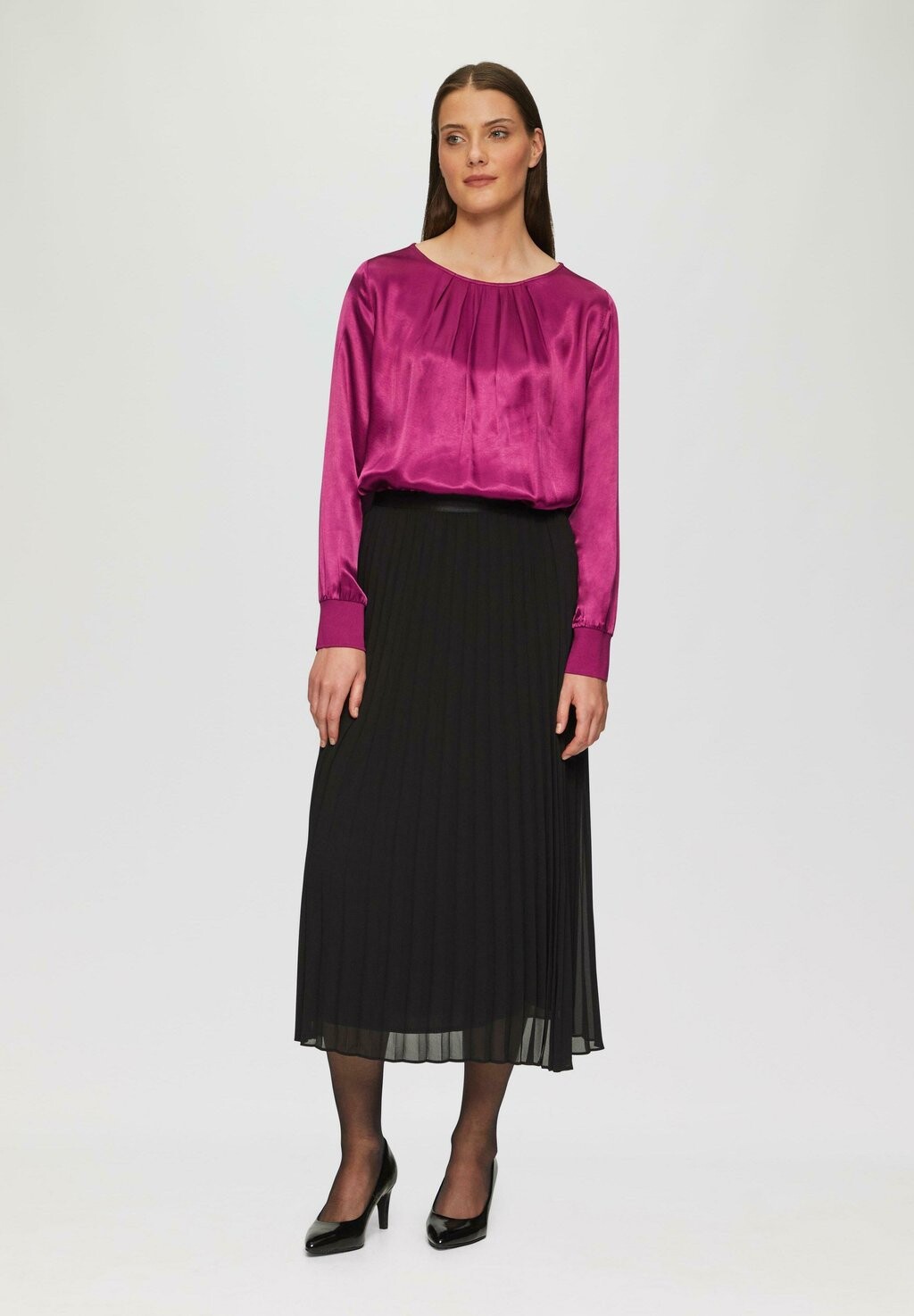 Топ с длинными рукавами MODIEUS s.Oliver BLACK LABEL, розовый
Топ с длинными рукавами MODIEUS s.Oliver BLACK LABEL, розовый