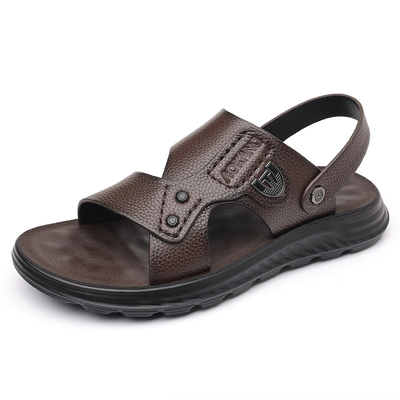AOKANG Пляжные сандалии мужские коричневые, цвет Brown 
AOKANG Пляжные сандалии мужские коричневые, цвет Brown