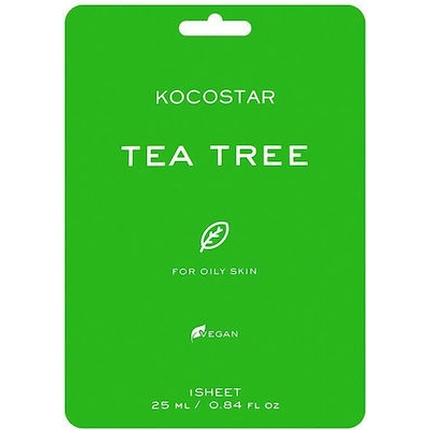 Маска Kocostar Tea Tree For Oily Skin - 25ml
Маска Kocostar Tea Tree For Oily Skin - 25ml