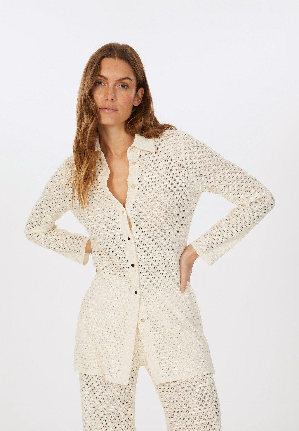 Блузка на пуговицах Marc Aurel, бежевый
Блузка на пуговицах Marc Aurel, бежевый