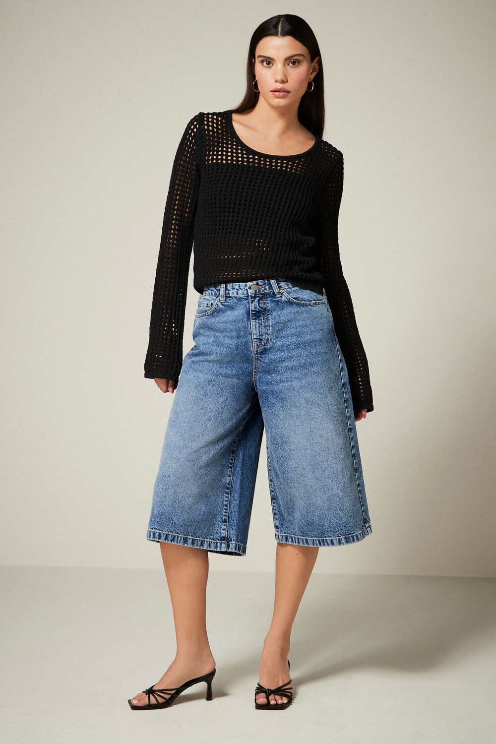 Джинсовые шорты из 100% хлопка Next, синий
Джинсовые шорты из 100% хлопка Next, синий