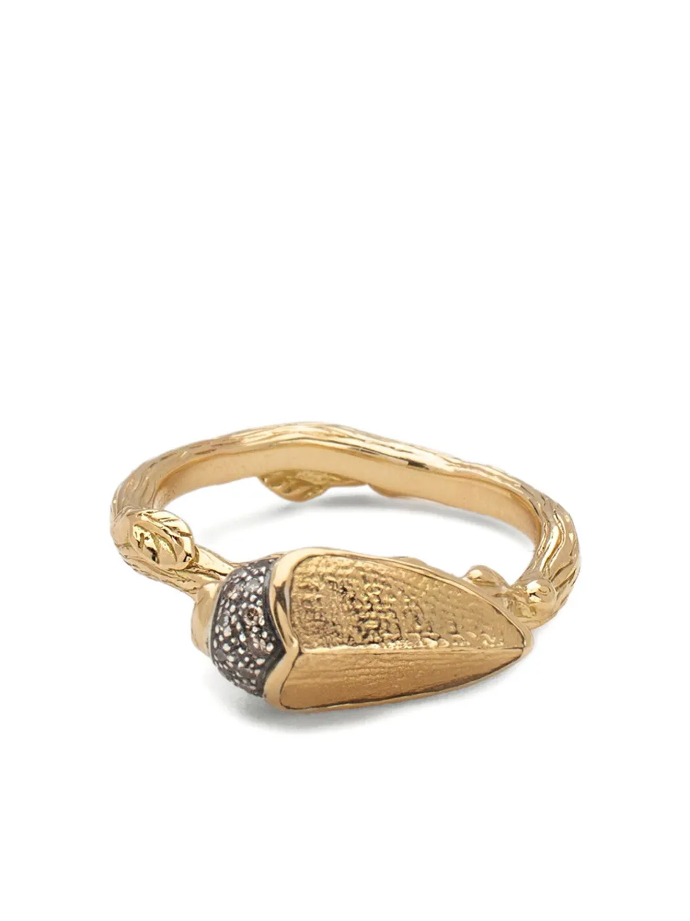 Кольцо-скарабей из 18-каратного желтого золота Bibi van der Velden, золотой
Кольцо-скарабей из 18-каратного желтого золота Bibi van der Velden, золотой