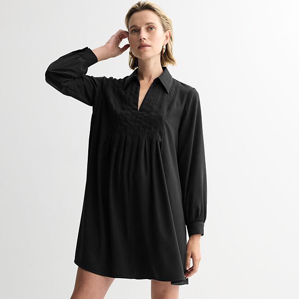 Мини-платье Petite с защипами Nine West, Mineral Black
Мини-платье Petite с защипами Nine West, Mineral Black