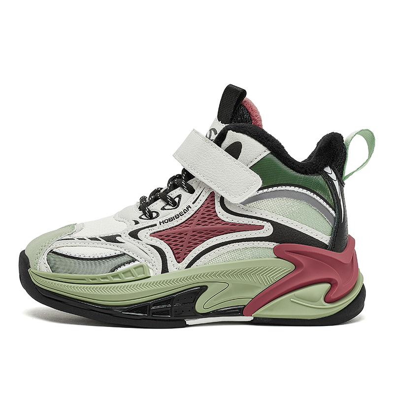 Детские баскетбольные кроссовки средней высоты с противоскользящим и износостойким отскоком, водостойкие HOBIBEAR, бежевый/красный
Детские баскетбольные кроссовки средней высоты с противоскользящим и износостойким отскоком, водостойкие HOBIBEAR, бежевый/красный